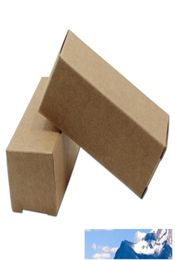 50Pcs Brown Kraft Paper Packaging Box Carton Essential Oil Bottle Packing Box Lipstick Party Gifts Crafts Foldable Paperboard Pack2923409