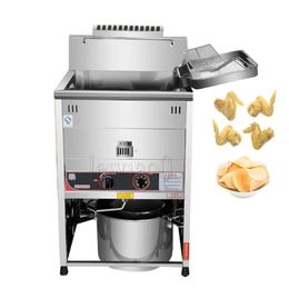 Electric Deep Fryer Multifunctional Household Commercial Stainless Steel French Fries Machine 220V