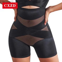 Waist Tummy Shaper CXZD Body sculpting Abdomen Control Panties High Waist Hip Lifting Waist Body Shapers Slimming Invisible Shapewear Q240110