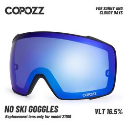 COPOZZ 21100 Ski Goggles Magnetic Replacement Lenses Non-polarized 240109