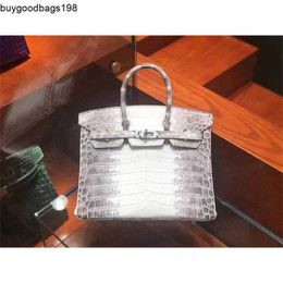 Designers Handbags Himalayans Designer Bags PusCrocodile Leather Himalayans Womens Genuine Nile Q3ci Large Capacity