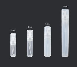 2ml 3ml 5ml 10ml PET Plastic Perfume Bottle Empty Refilable Spray Bottle Small Parfume Atomizer Transparent Clear Perfume Sample V9888079