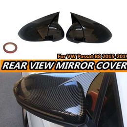 New 2X Rearview Mirror Cover Trim for VW Passat B8 Arteon Variant Magotan 2015-2020 Side Wing Mirror Cover Caps Case Car Accessories