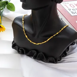 Hänge halsband marockanska bröllopshalsband för kvinnor guldfärg länk långa kedjor koppar mode trendiga hängsmycken handled smycken