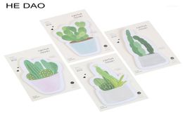 Pagespack Fresh Cactus Love Memo Pad Sticky Notes Notebook Stationery Papelaria Escolar School Supplies11795811