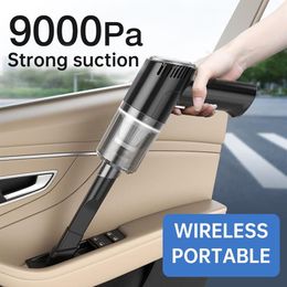 Car Wireless Vacuum Cleaner Portable Manual Vacuum Cleaner Vacuum Cleaner Car Home Powerful Cyclone Cordless274O