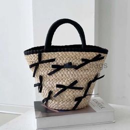 Totes Women's bag 2023 new bowknot str ins small fresh beach holiday handbagcatlin_fashion_bags