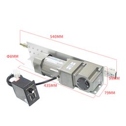 AC 220v Motor 120W 50-160mm Stroke Adjustable Automatic Reciprocating Linear Actuator