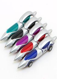 Funny Novelty Design Ballpoint Pen Racing Cartoon Car Child Kids Toy Gift Shape Office Child Kids Toy Drawing Toys 6 Colours 8956961