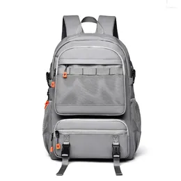 Backpack Men's Multi-Pocket Large Capacity Travel Rucksack College Student Campus Waterproof Laptop Bag Knapsack