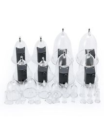 Accessories Parts 32 Cups Nipple Stretching Breast Lift Butt Enlargement Vacuum Pump2021942912