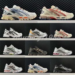 gel kahana 8 14 kahana8 kahana14 Feather Grey Cream Black Metallic Plum Midnight Classic Red Monaco Blue Dark Grape Piquant Orange men women running shoes Z25