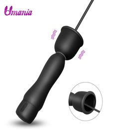 Urethral Vibrators 15 Modes Catheter Vibrating Penis Plug Male Masturbator Urethral Sound Penis Dilator Sex Toys for Men Y191218618851