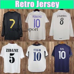 espnsport 2000-2015 RAUL Mens Retro Soccer Jerseys ALONSO SEEDORF ZIDANE CANNAVARO SERGIO RAMOS Football Shirt Long Sleeve