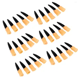 False Nails 30Pcs Halloween Scary Zombie Fingers Nail Cover Fingernail Props Cosplay Costume