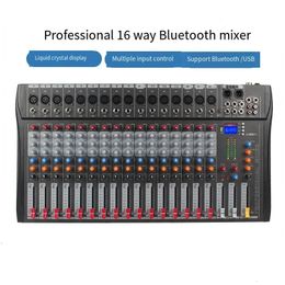 Dj Controller Mixer Audio mixing Metre Card Professional Pc Digital Console Interface Equipment 16 channels 240110