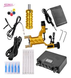 Tattoo Power Supply Professional Digital Rotary Tattoo Machine Needles Grip Kit Digital Rotary Tattoo Machine Needles Grip Kit7964767