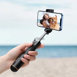 Selfie Monopods Mini Foldable Bluetooth Selfie Stick Handheld Smartphone Rack Mobile Phone Bracket For YQ240110