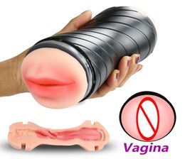 Sex Toys for Men Male Sucking Masturbator Pocket Pussy Real Vagina 3D Artificial Vagina Fake Anal Erotic Adult Toys LJ2011207214325