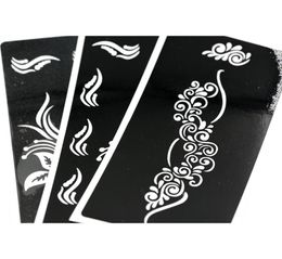 F Stencils For Panting Paper 24pcslot Tattoo Template Glitter Tattoo Stencil Waterproof 6834 Inch F1993922702192