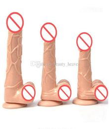 Dildo Vibrator Male Artificial penis Sex toys for women Female manual masturbation device Realistic Dildo sex product for couples5816670