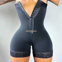 Waist Tummy Shaper Colombian Fajas Bodysuit Women's Corset Waist Body Shaper Tummy Control Slimming Panites High Waist Shapewear Shorts Q240110