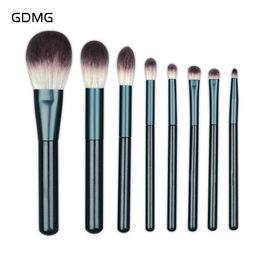 Brushes GDMG Makeup Brush Set Galaxy 8pcs Soft Fluffy Concealer Brush Loose Powder Eye Shadow Highlighter Foundation Beauty Tools