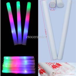Whole led foam stick sticks for Christmas Party Bar KTV Flashing Stick Light Stick Party Supplies lots1080258t