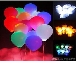New Arrival Light Up LED Balloon Lights Bullet Design Colorful Paper Lantern Lamp Light For Wedding Christmas Party Decoratio G019706563