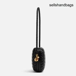 Botega Knot On Strap Knot Minaudiere With Strap Padded Intreccio Leather Minaudiere With Strap Shoulder Bag Height 12cm Width 20cm Depth 5.5cm Handle Drop 20cm S2HP yi