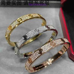 Fashion Bracelet Carter Ladies Rose Gold Silver Lady Bangle Bracelet Wide and Narrow All Sky Star Electroplated 18K Gold of Diamon Have Gift Box