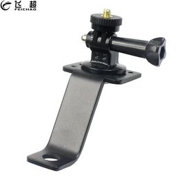 Tripods 360 Rotate Camera Stand Bracket Mount Aluminum Alloy Motorcycle Rearview Mirror Support Tripod Adapter for Gopro Hero 8 7 6 5 Yi