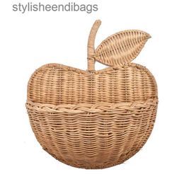 Clutch Bags Handmade Rattan Basket totes Eco-friendly Home Cute Kids Storage Picnic Handbag Woman Wicker hand-woven Clutchstylisheendibags