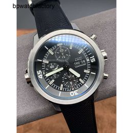 IWCity watch designer pilot men aquatimer family chronograph wristwatch UXN3 top quality mechanical movement all 6-pin working date day