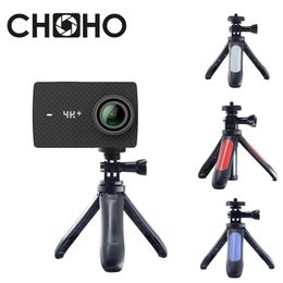 Monopods For Gopro Hero 11 10 Accessories Mini Tripod Stand Holder table tripe Self sticks Supportor Monopod Vlog for DJI OSMO Xiaomi Yi