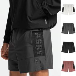 Men's Shorts 2024 Sports Fitness Fashion Shorts Trend Straight Tube Loose Waterproof Quick-Drying Pants