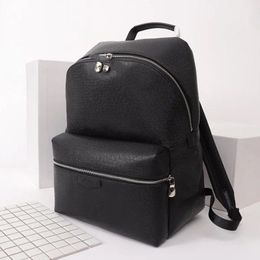 Top Quality New Style Luxury Design Mens Double Shoulder Backpack Brand Women's Laptop Bag Large Student Bookbag Leather Outdoor Travel