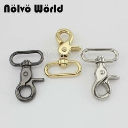 Nolvo World 520100pcs 4 colors 5731mm 114 metal strap buckle for bagshorse lobster clasp swivel snap hook 240110