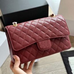 Borsa firmata Borse a tracolla Borse di lusso Borse moda donna Borsa tote tinta unita Pelle di vitello nera Classica Diagonale Pelle di coccodrillo Elegante borsa a tracolla