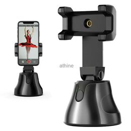 Selfie Monopods 360 Rotation Face tracking Selfie Stick Tripod Stand Object Tracking Holder Camera Gimbal for Photo Vlog Live Video Record YQ240110