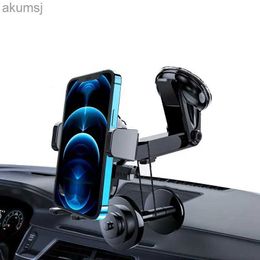 Cell Phone Mounts Holders Sucker Phone Car Holder Air Vent Mount Stand Universal Mobile Phone Holder In Car For 13 12 Sam Sung GPS Bracket Support YQ240110