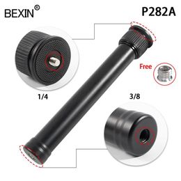 Monopods Bexin Aluminium 1/4 or 3/8 Screw Hole Stabiliser Adapter Handheld Adjustable Tripod Mount Monopod Extension Rod for Slr Camera