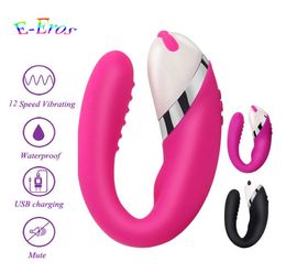 ORISSI USB Rechargable G Spot Vibrator Silicone 12 Speed Vibe Clitoris stimulator Vibrator Sex Toys Sex Products For Couples S18107635630