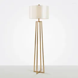 Floor Lamps Tripod Lamp Loft Metal Stand Fan Modern Arc Light Glass Ball