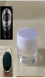 2021 wax concentrate packaging 3ml 5ml glass jars With black lids Empty Lotion Container High Quality Packing box1965145