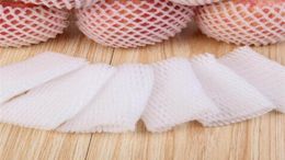 White EPE Foam Mesh Sleeve Net for Apple Pear Egg packing Bag Material Fast Send1288109