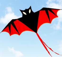 High Quality 18 M Red Bat Power Kite Resin Rod With Handle And Line Good Flying Toy Kids2042644