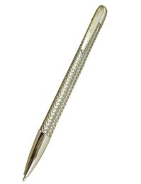 ACME Metal Braid 07mm Mechanical Pencil with Chrome Trim High Quality Metal Heavy Pen 38g Push Click Automatic Lead Pencils Y20077106506