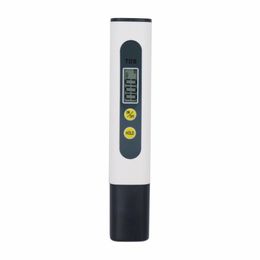 Other Analysis Instruments Wholesale 100Pcs Practical Tds Meter For Water Quality Testing Mti-Function Digital Lcd Drinking Aquarium Dhmxk