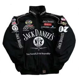 Formula One Jacket Autumn And Winter Full Embroidered Logo Cotton Clothing Spot Sales Af1 F1 Formula One Racing Jacket 702